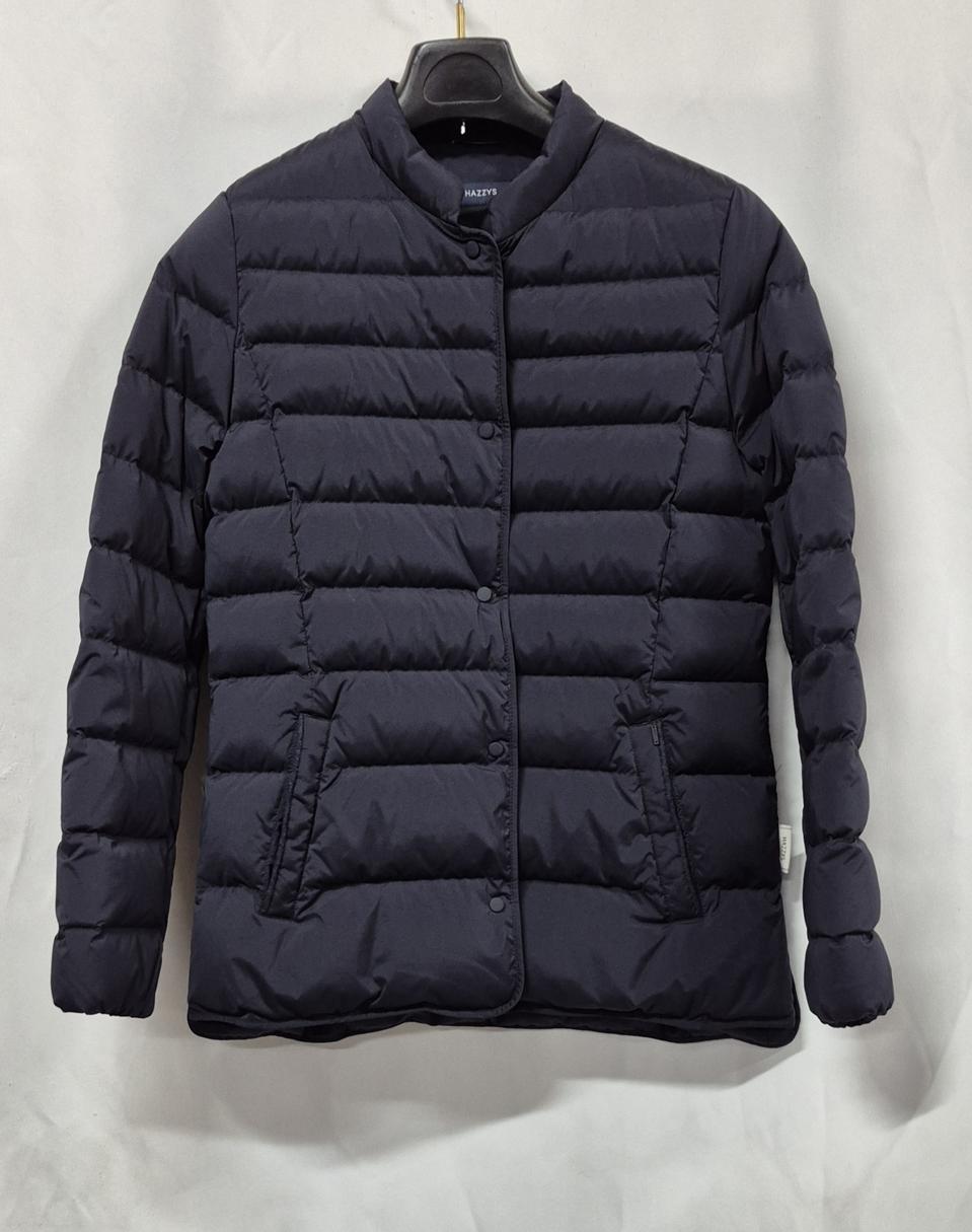 헤지스 골프여성 네이비 패딩 점퍼 85