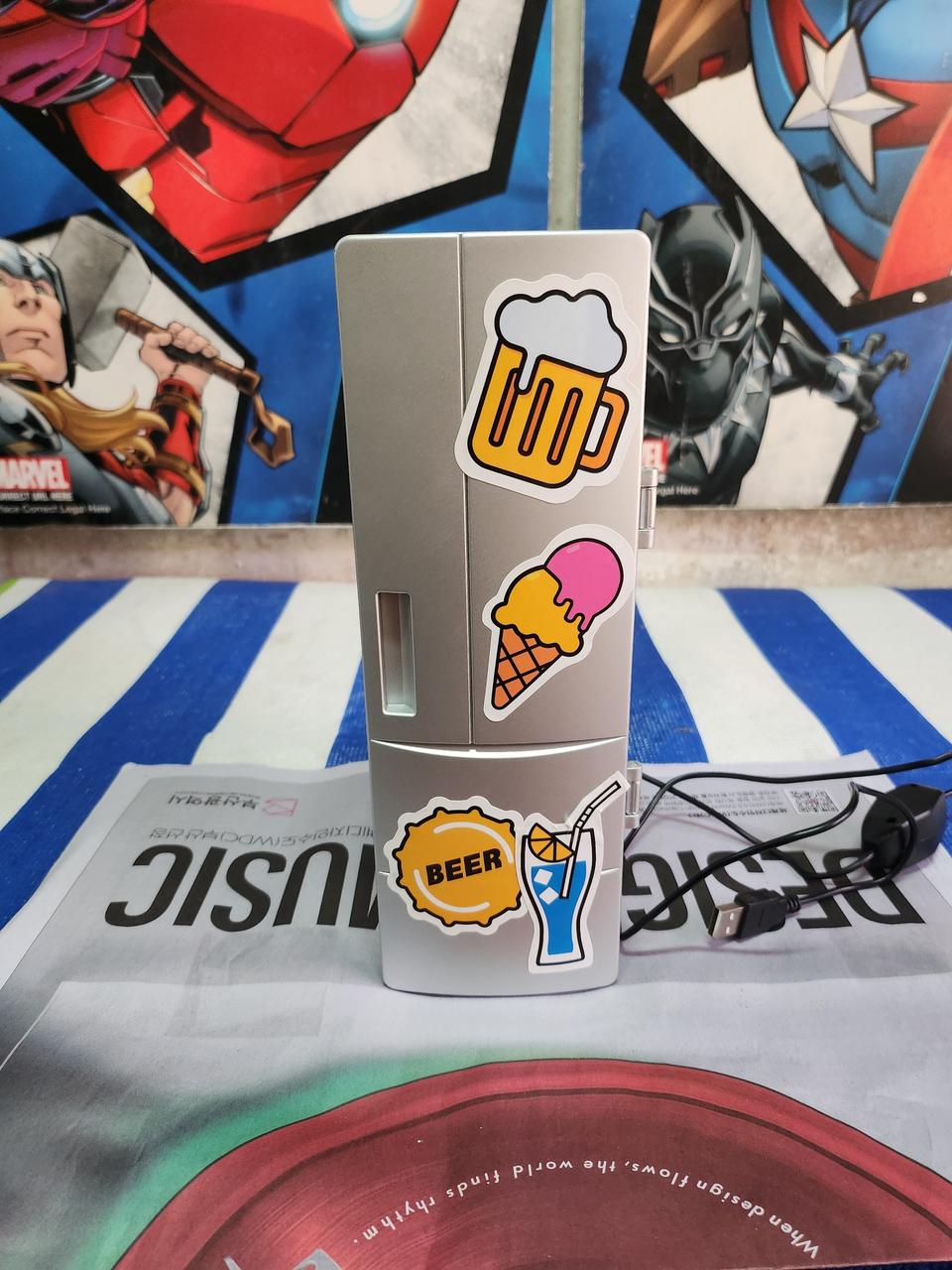 미니 USB 냉장 . 온장고