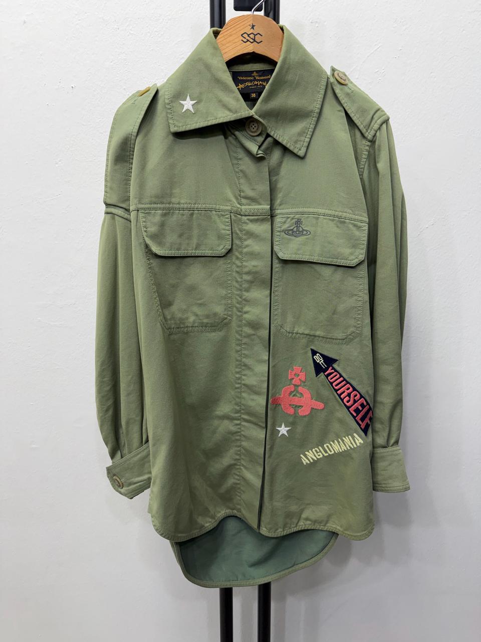 정품) 비비안웨스트우드 오버핏 야상자켓 38