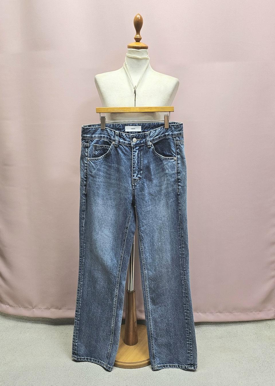 남녀공용 엘무드 LMOOD 데님팬츠 청바지 46