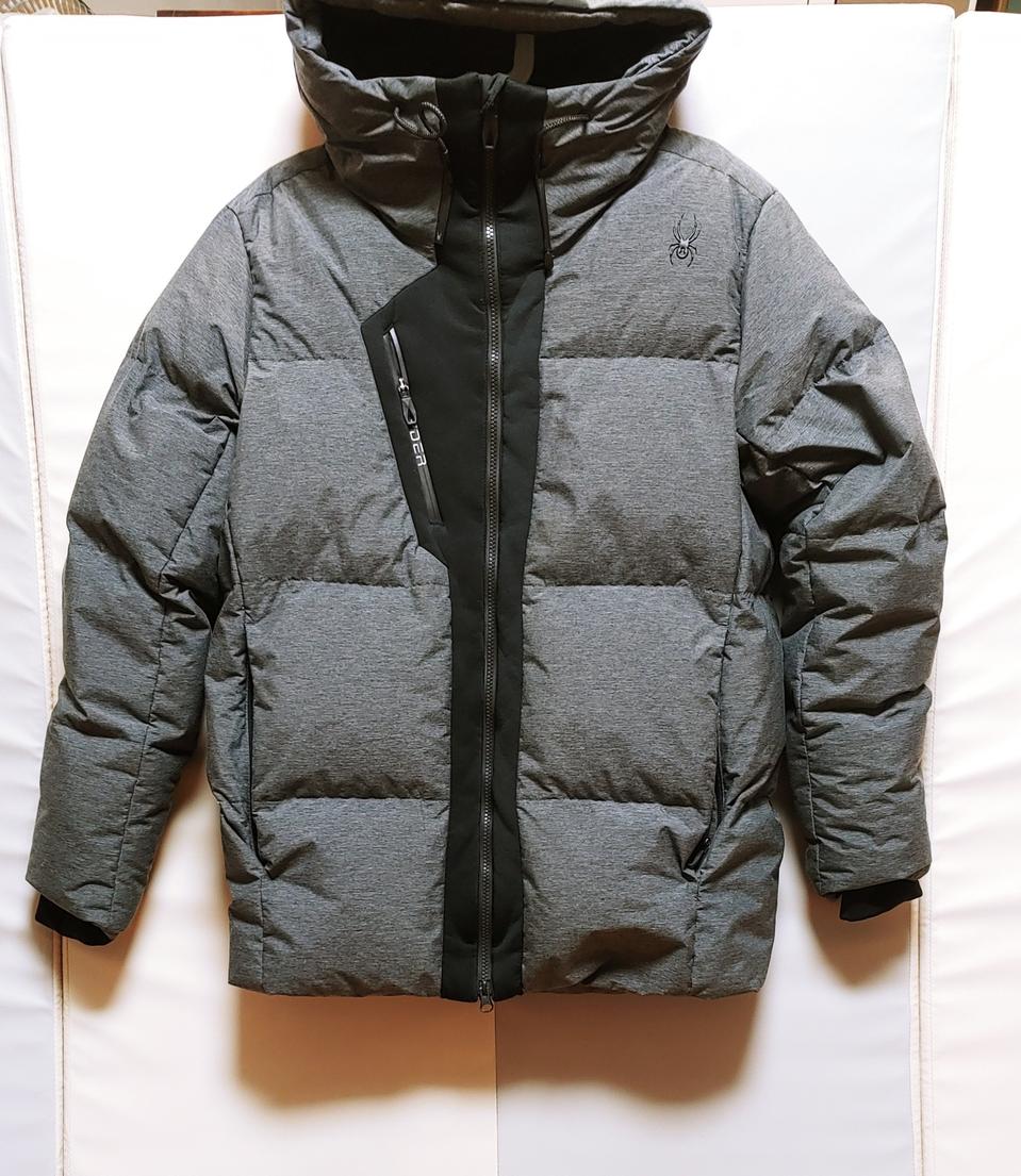 [L] 스파이더 덕다운 패딩점퍼 그레이1343