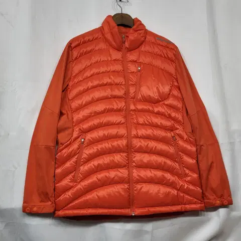 JDX 오렌지색 남성 구스패딩 자켓
