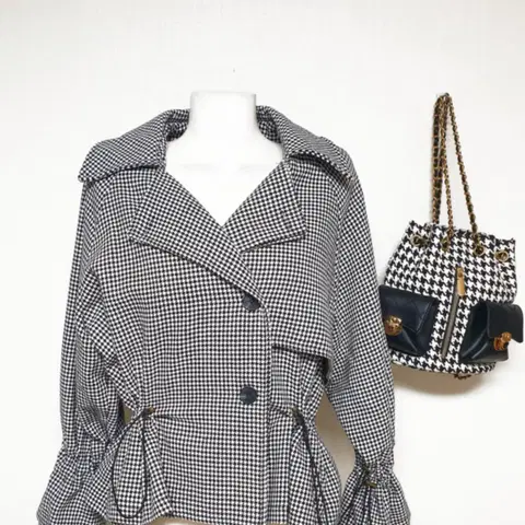 하운투스 빅사이즈자켓 88 드로스트링 블랙 XL