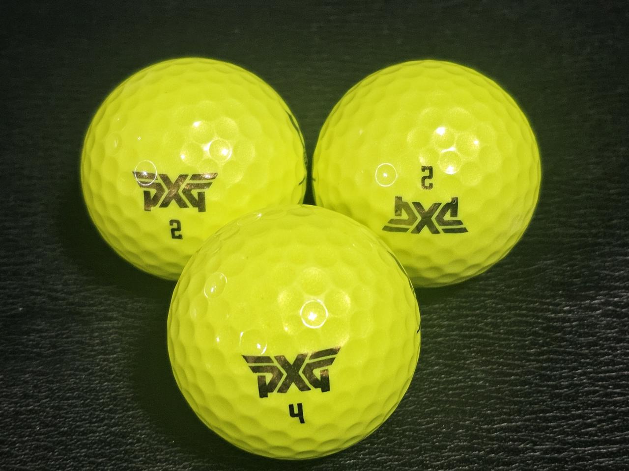 PXG 골프공 형광 노란색A+급 20개  로스트볼 골프공