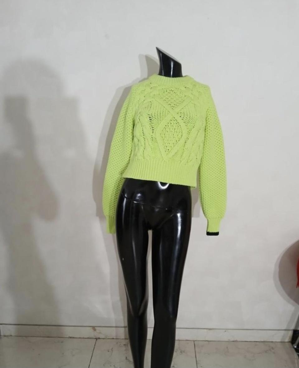 메종 마르지엘라 라임 니트 S