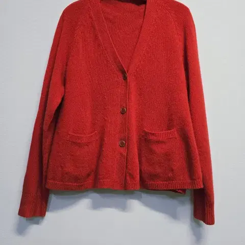 LBL 나시 가디건 세트 모100%