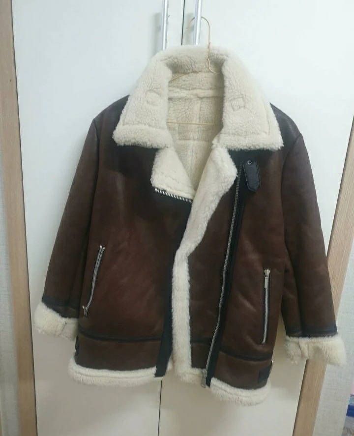 아르덴 여성 후리스 무스탕(새상품) 66사이즈