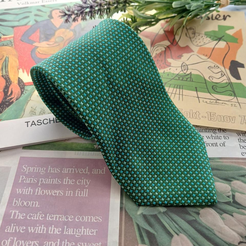 메트로시티 실크 마이크로 패턴 넥타이 8.5cm A+등급 A18628