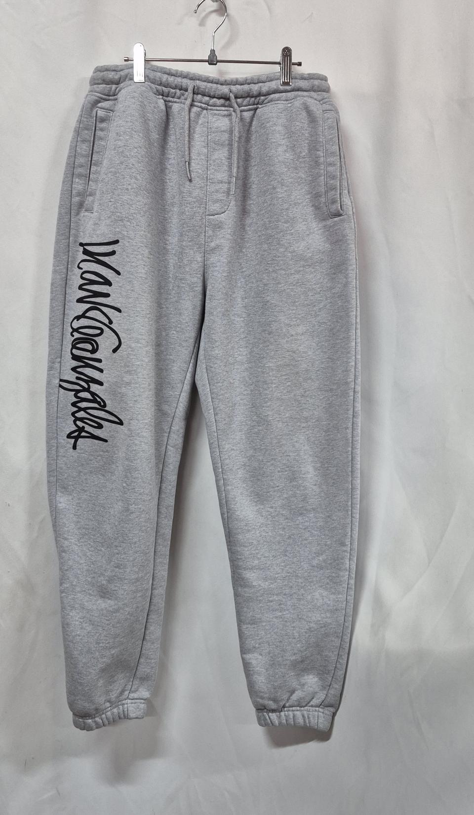 what it isnt 기모 조거 트레이닝 바지 회색 95M