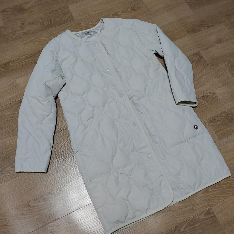 깔깔이 하프 패딩 여성90 사이쥬