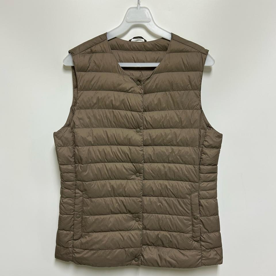 [여자 90]HUM 경량 구스다운 조끼