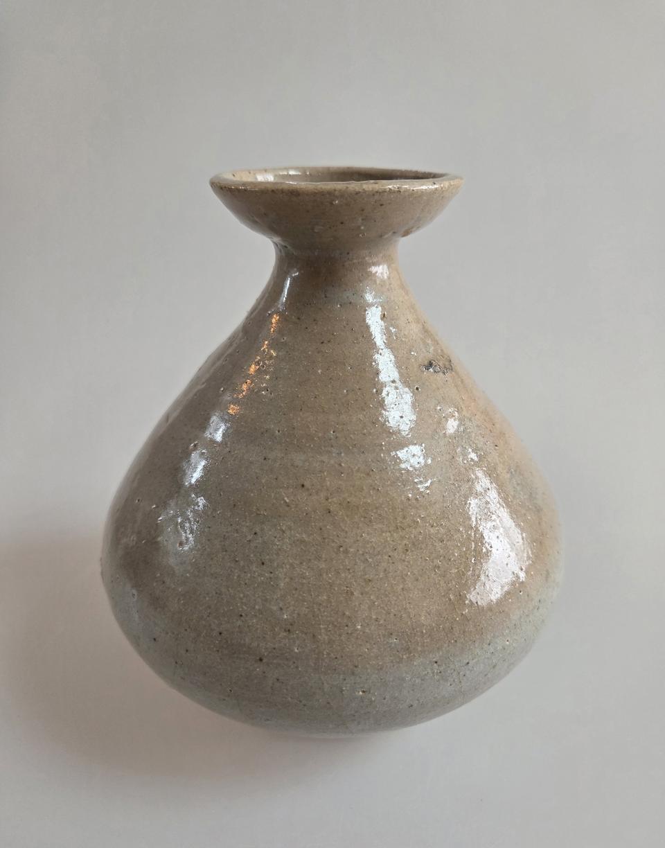 골동품 조선시대 중기백자 관요사기 주병