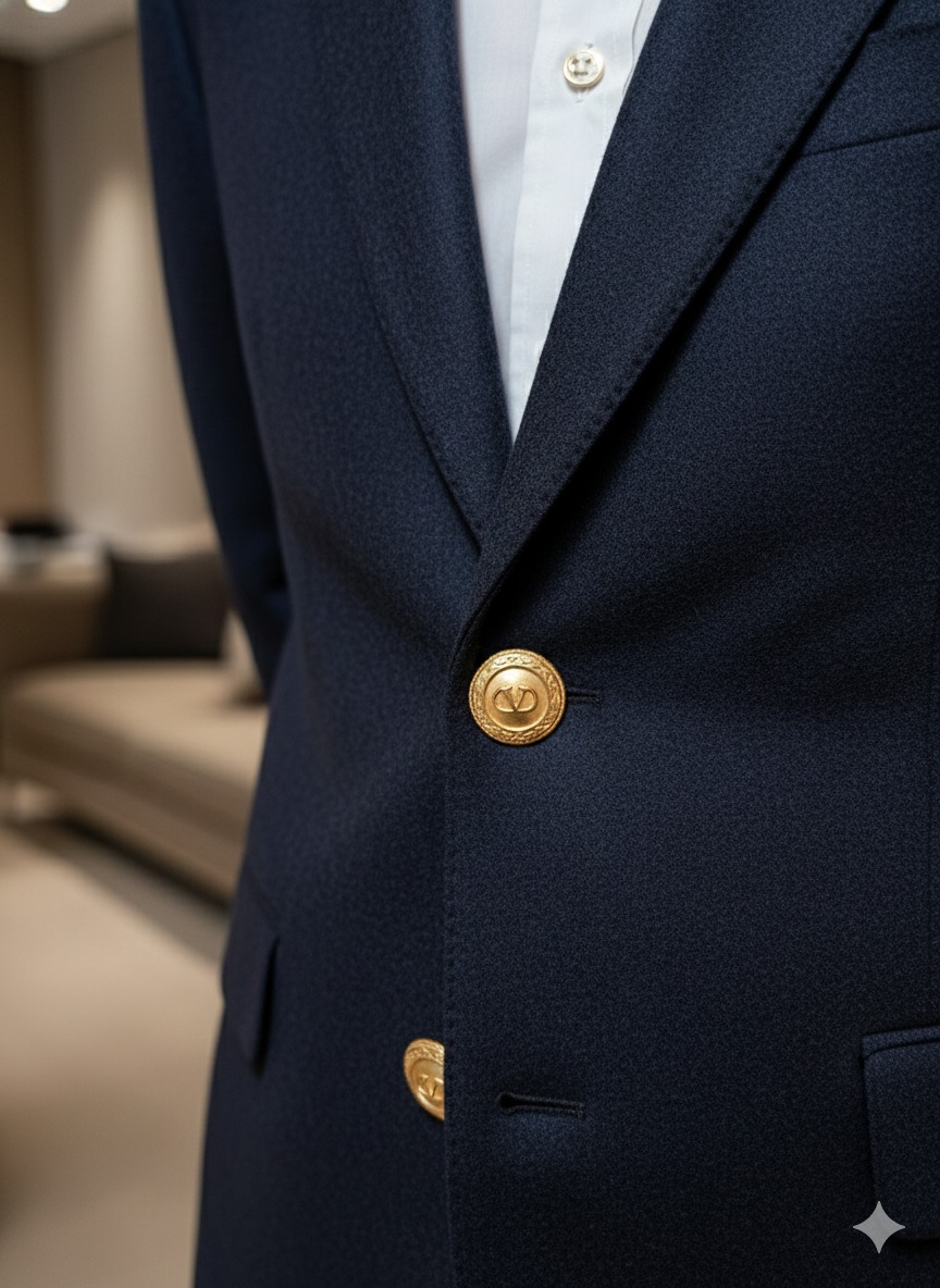 이태리 발렌티노 가라바니  로즈골드 동 금속 단추.  새제품 . 한정판.