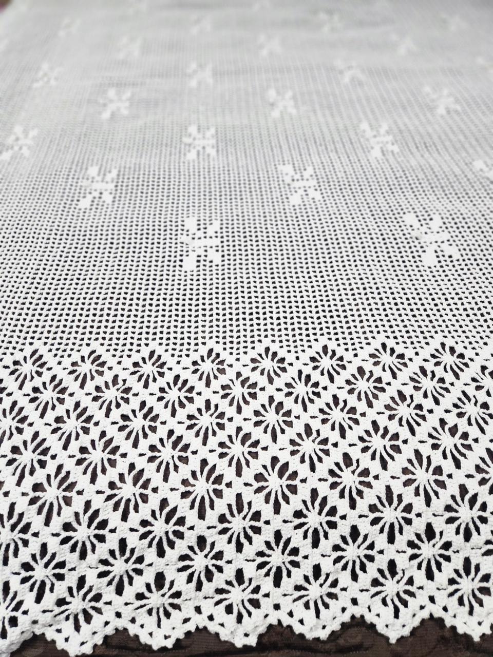 새것)손뜨개 쇼파등받이 커튼 매트 다용도