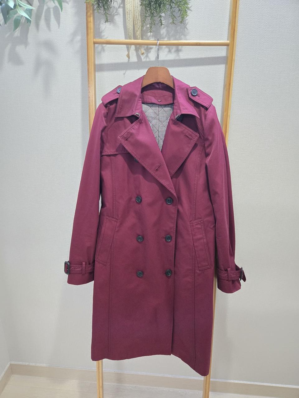 로엠 누빔내피 트렌치코트