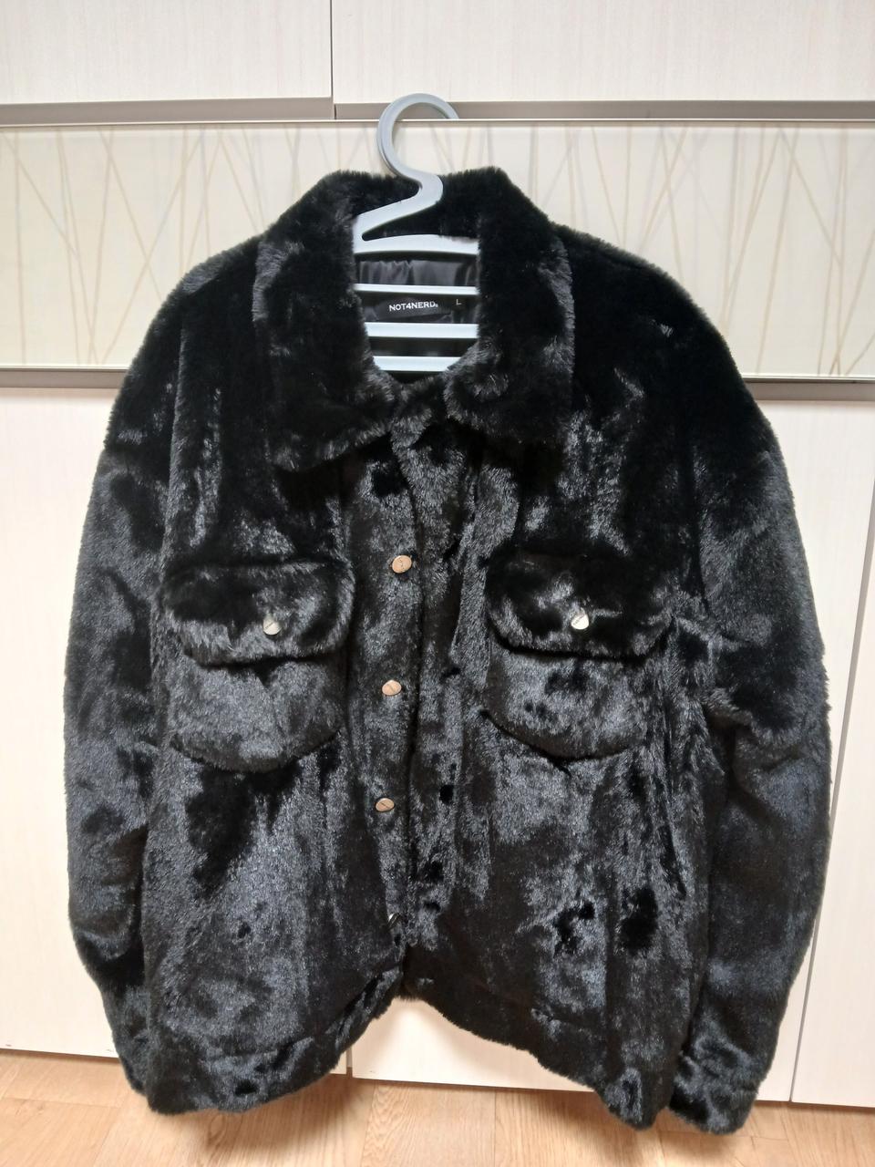 새상품)무신사  에코퍼무스탕 L105~110공용65000원 정가14만