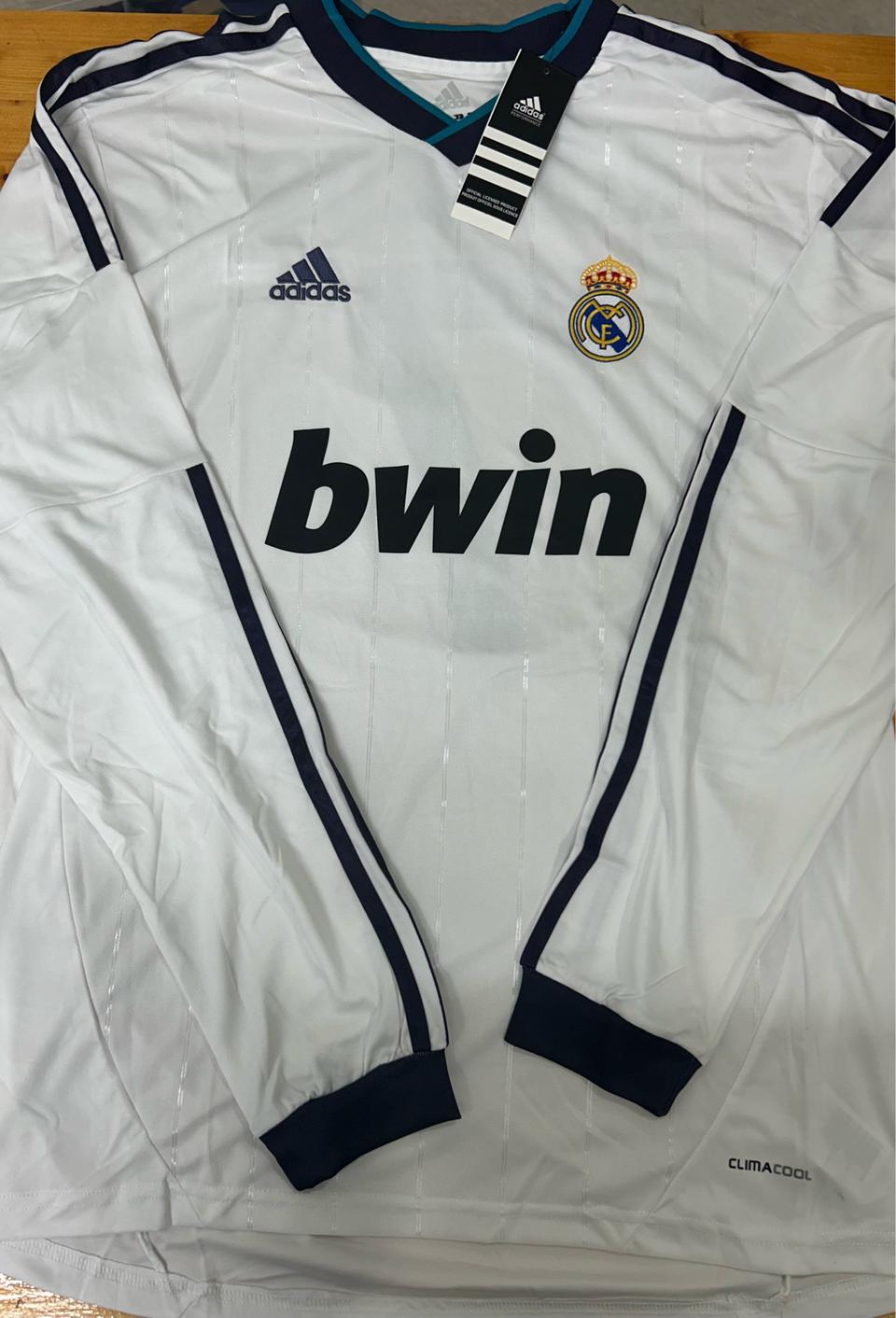 레트로 레알마드리드 홈 호날두 긴팔 유니폼