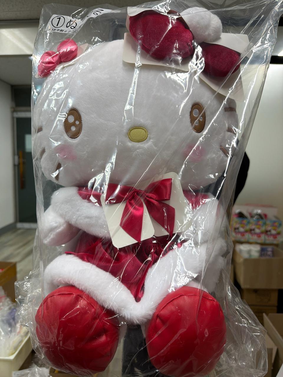 키티쿠지1등상품 대형인형