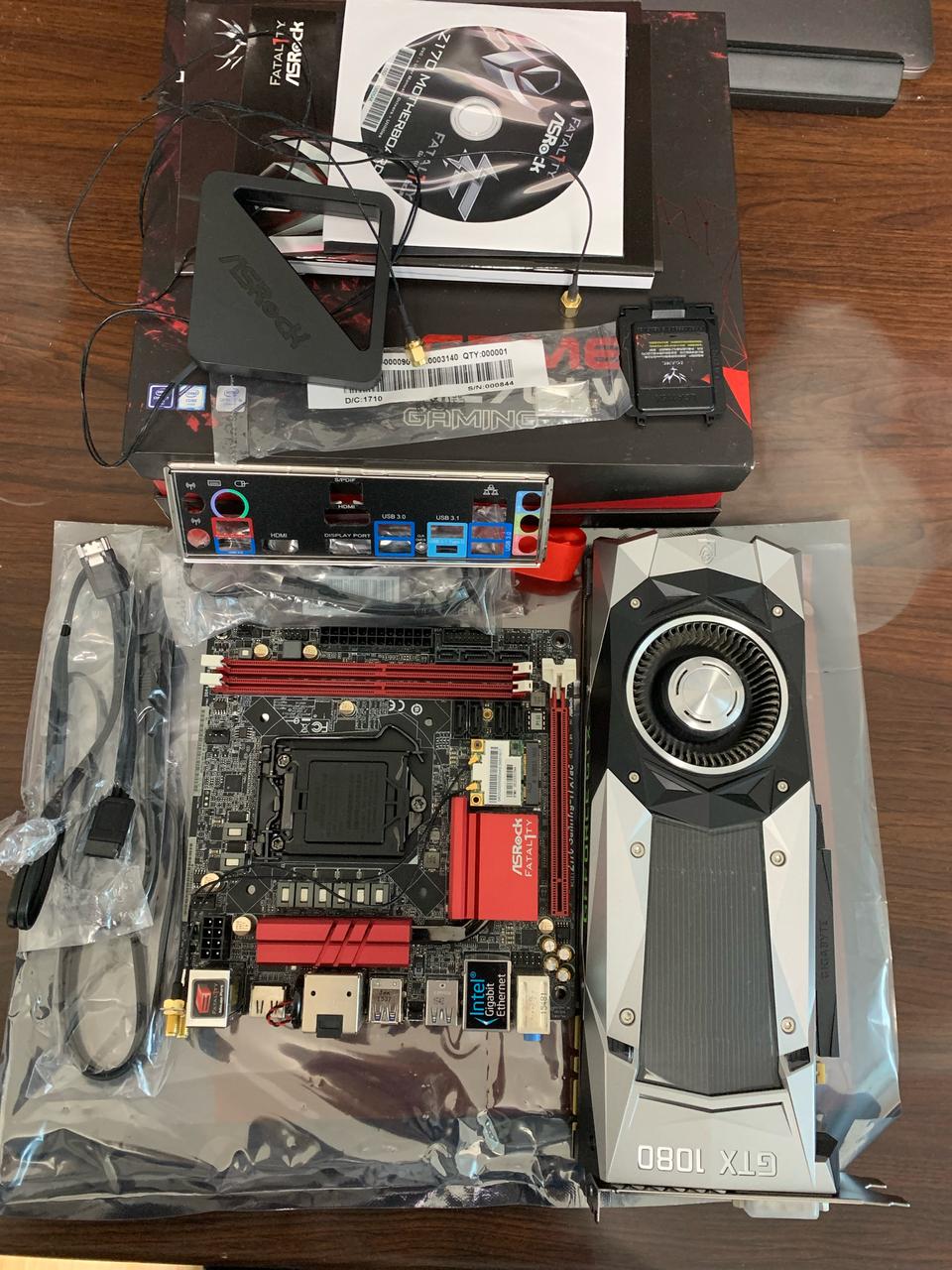 RTX 1080 8GB & ASROCK FATAL1TY ITX 1151