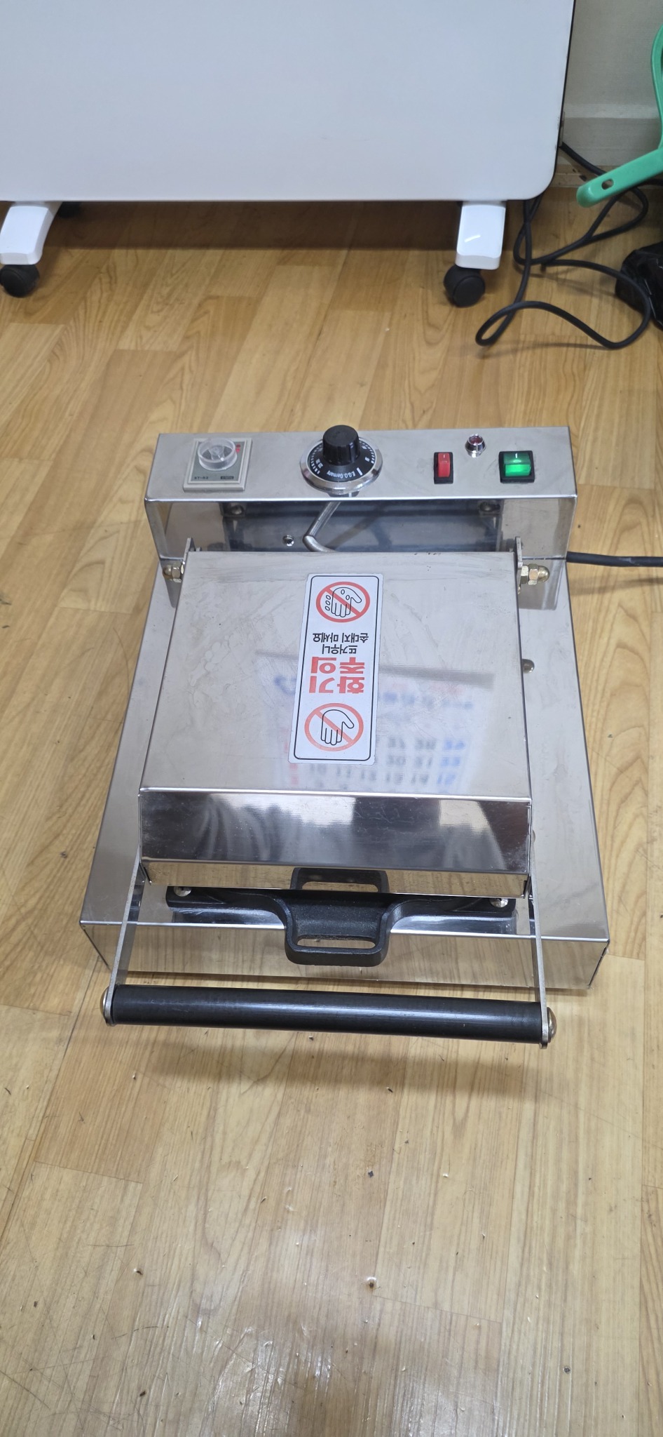 전기식조리기 커피모양빵기계