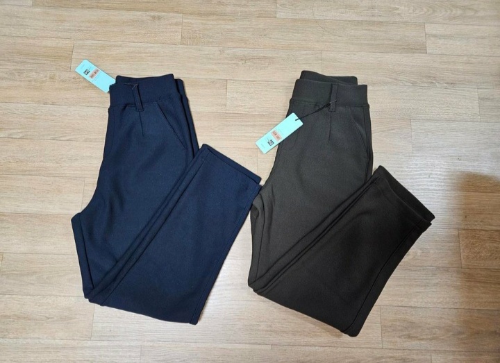 도티 슬랙스 기모팬츠 2벌(새상품) 사이즈 66(27~29)