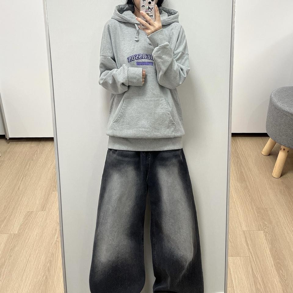 앤더슨벨 그레이 후드티