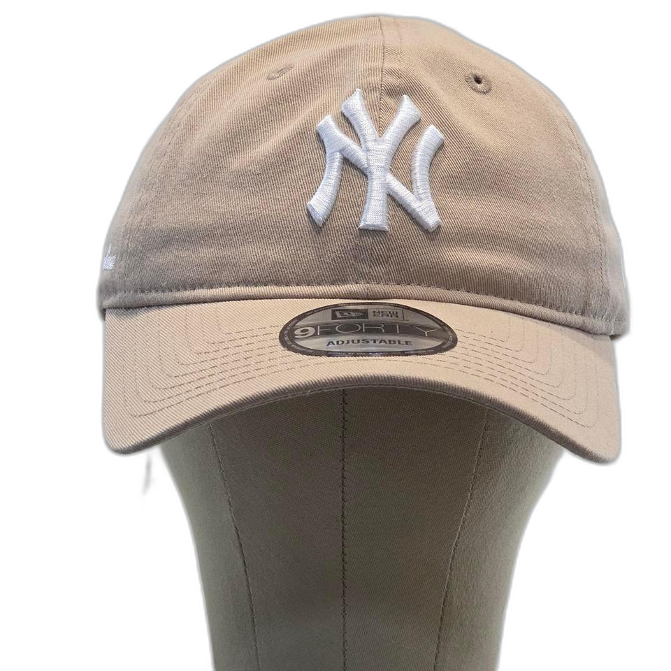 M1-7:뉴에라 9FORTY뉴욕 양키스 베이지 볼캡(FREE 55-59)