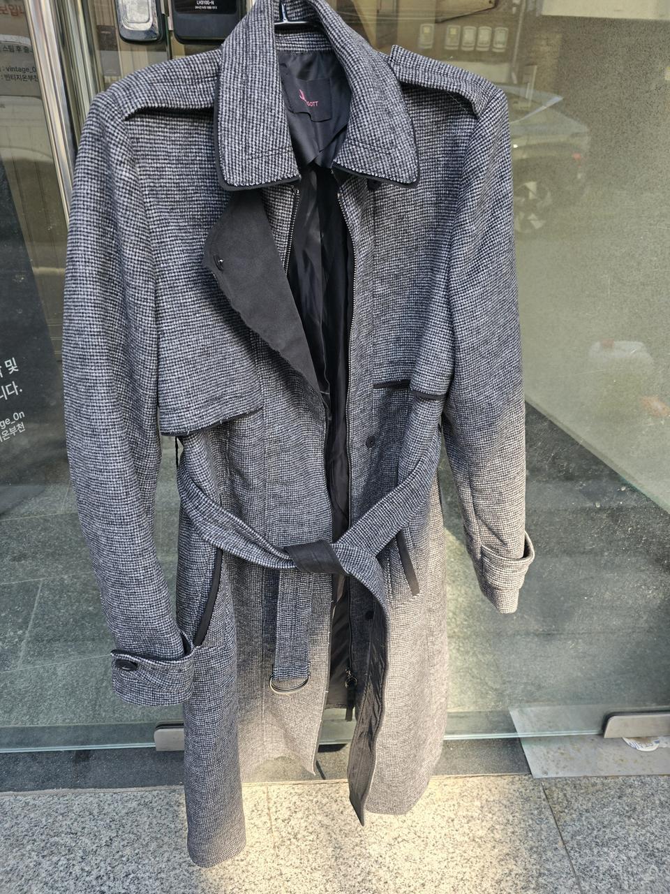 JIGOTT 모혼방 트렌치코트