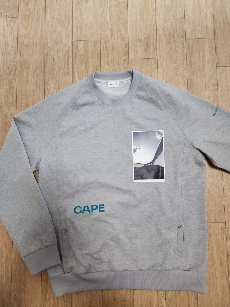 사우스케이프 골프 프린팅 맨투맨