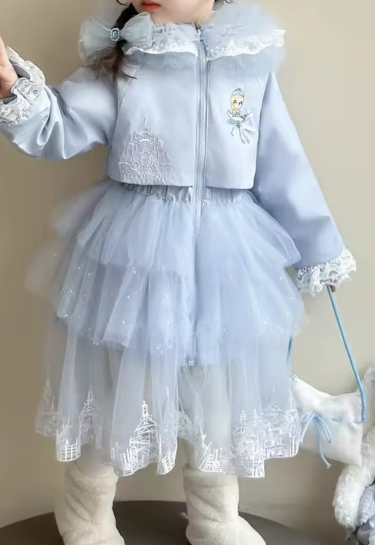 150사이즈 엘사 드레스 패딩 새옷