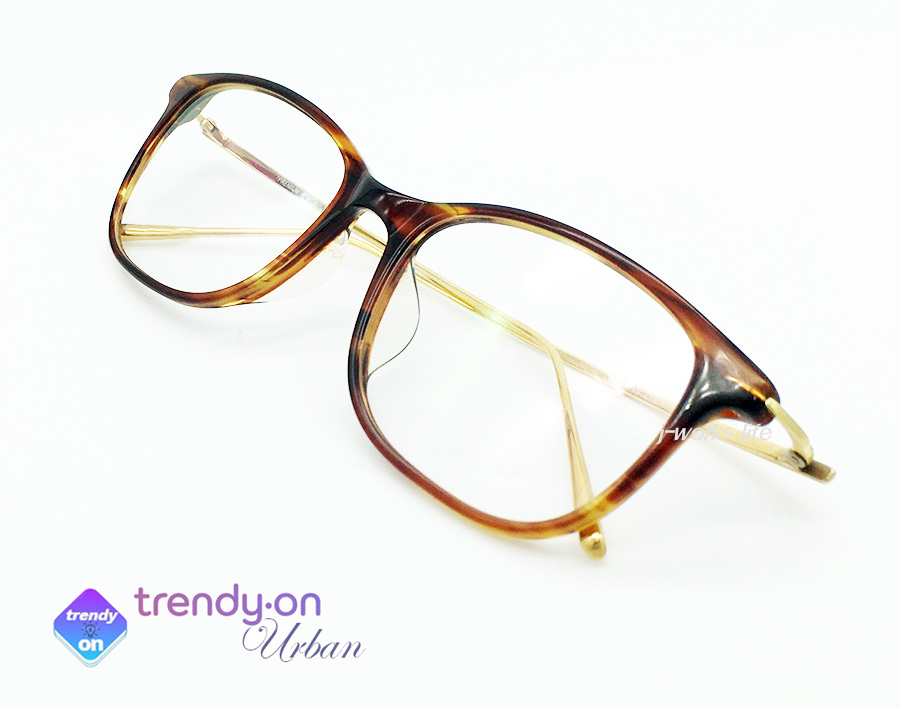 트랜디온 U 호피브라운 노알러지 티타늄 안경테 D997745 새제품