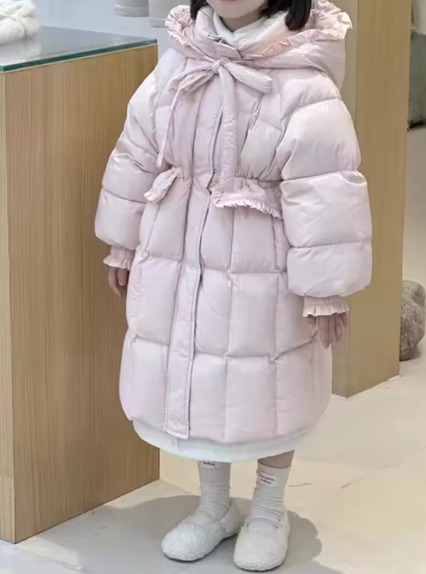 110사이즈 유아 핑크 패딩 새옷