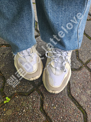 클래식 운동화 230/White (착샷O)