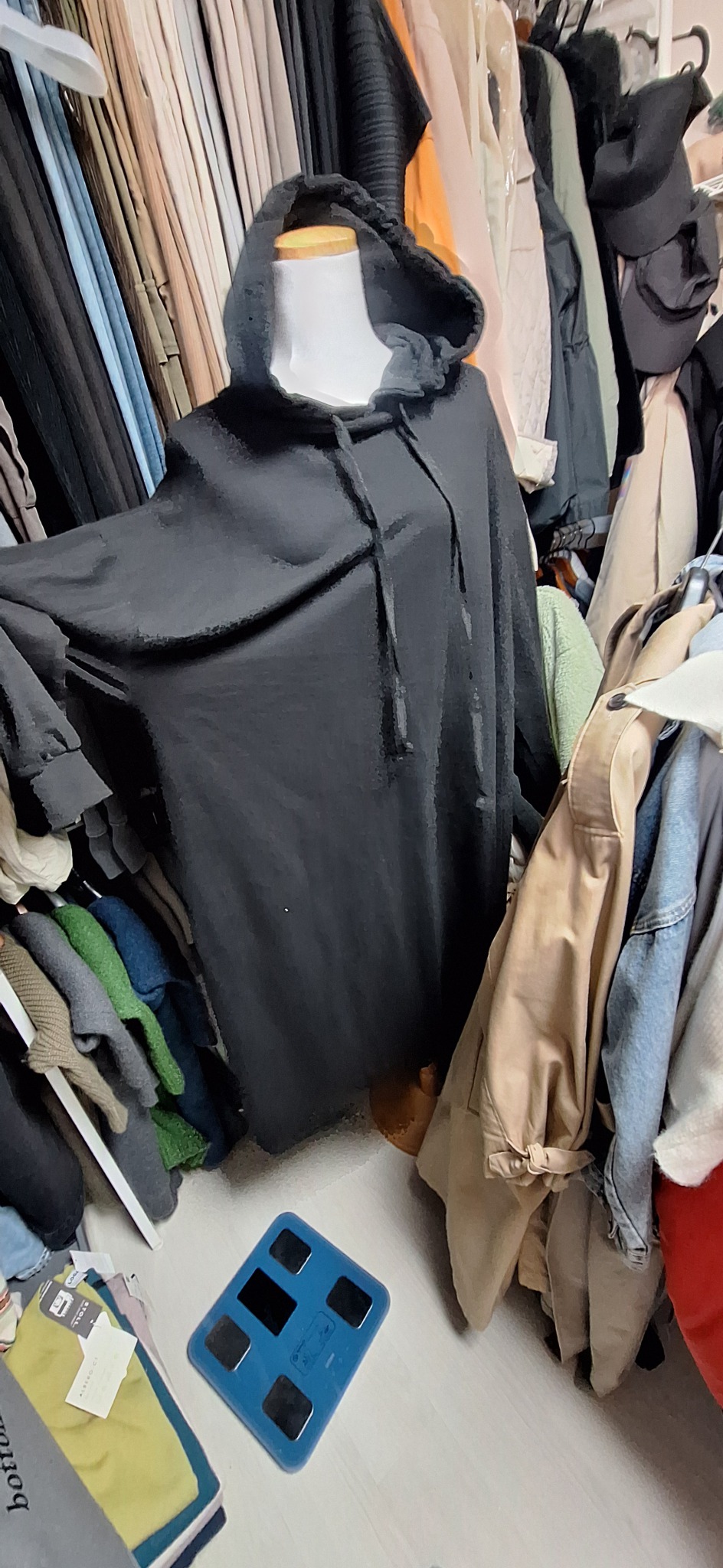 롱 후드원피스 새옷