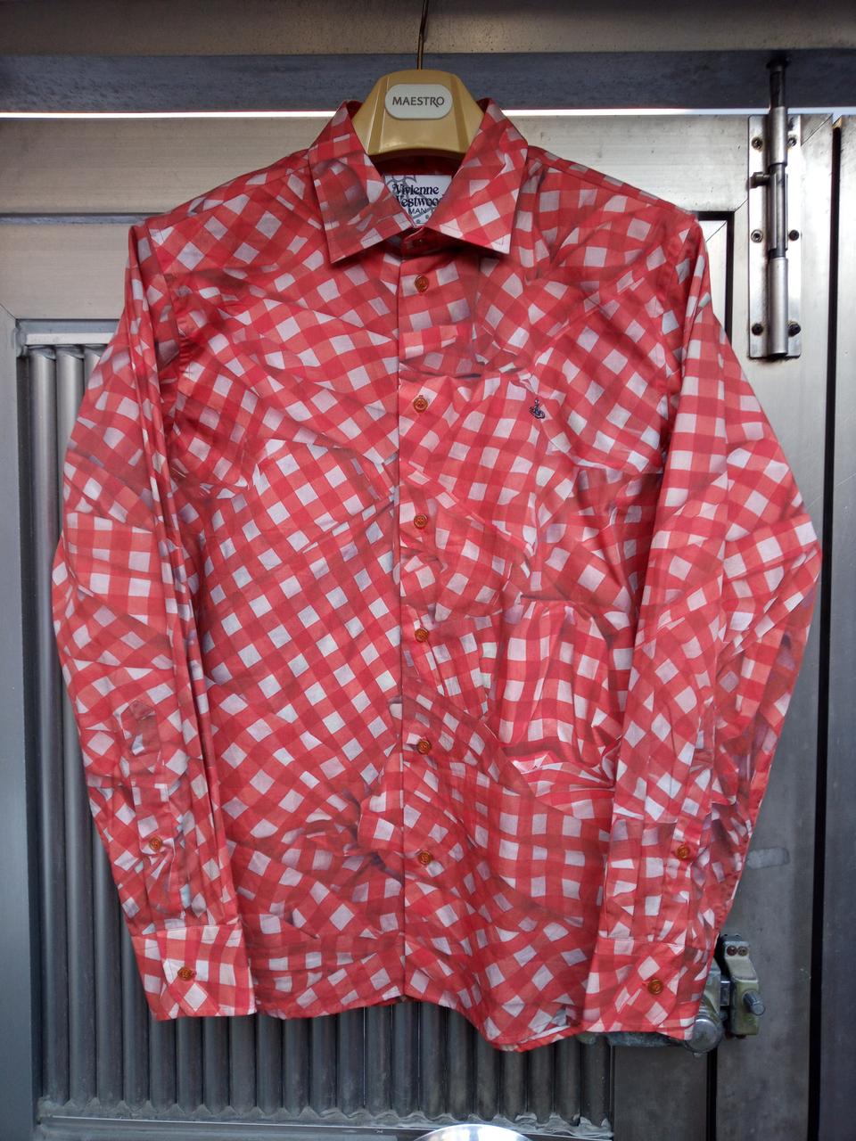 정품 비비안 웨스트우드 체크셔즈95호 새상품수준