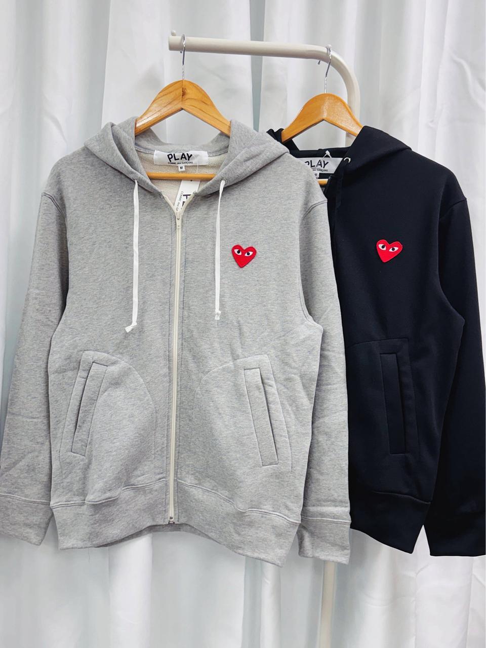 [마지막특가] 정품 꼼데가르송 후드집업