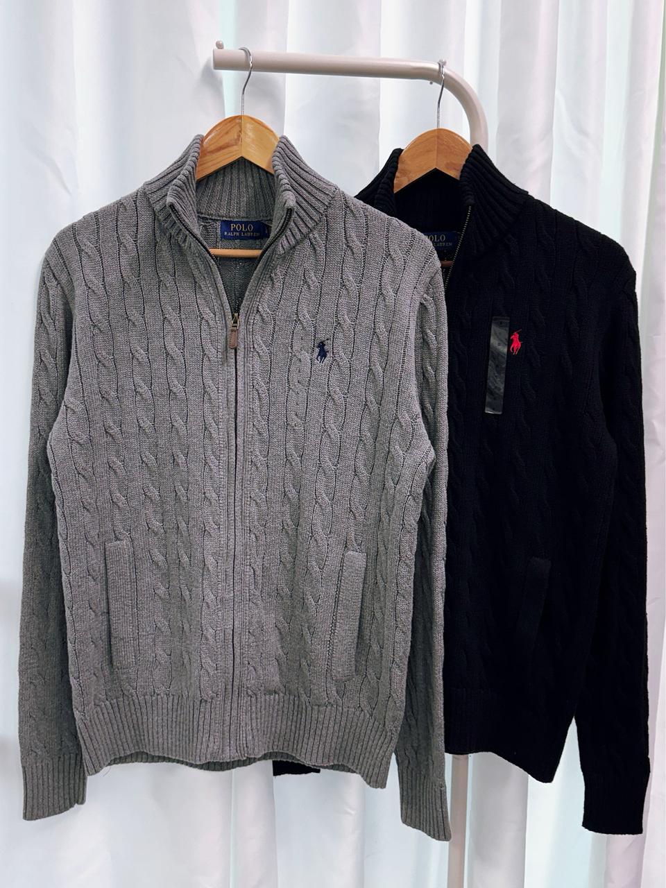 [마지막특가] 정품 폴로 랄프로렌 풀집업 니트
