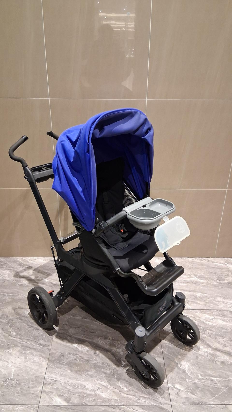 미국산 최고급 명품 럭셔리 디럭스 유모차 올빗베이비. 시트의 360도 회