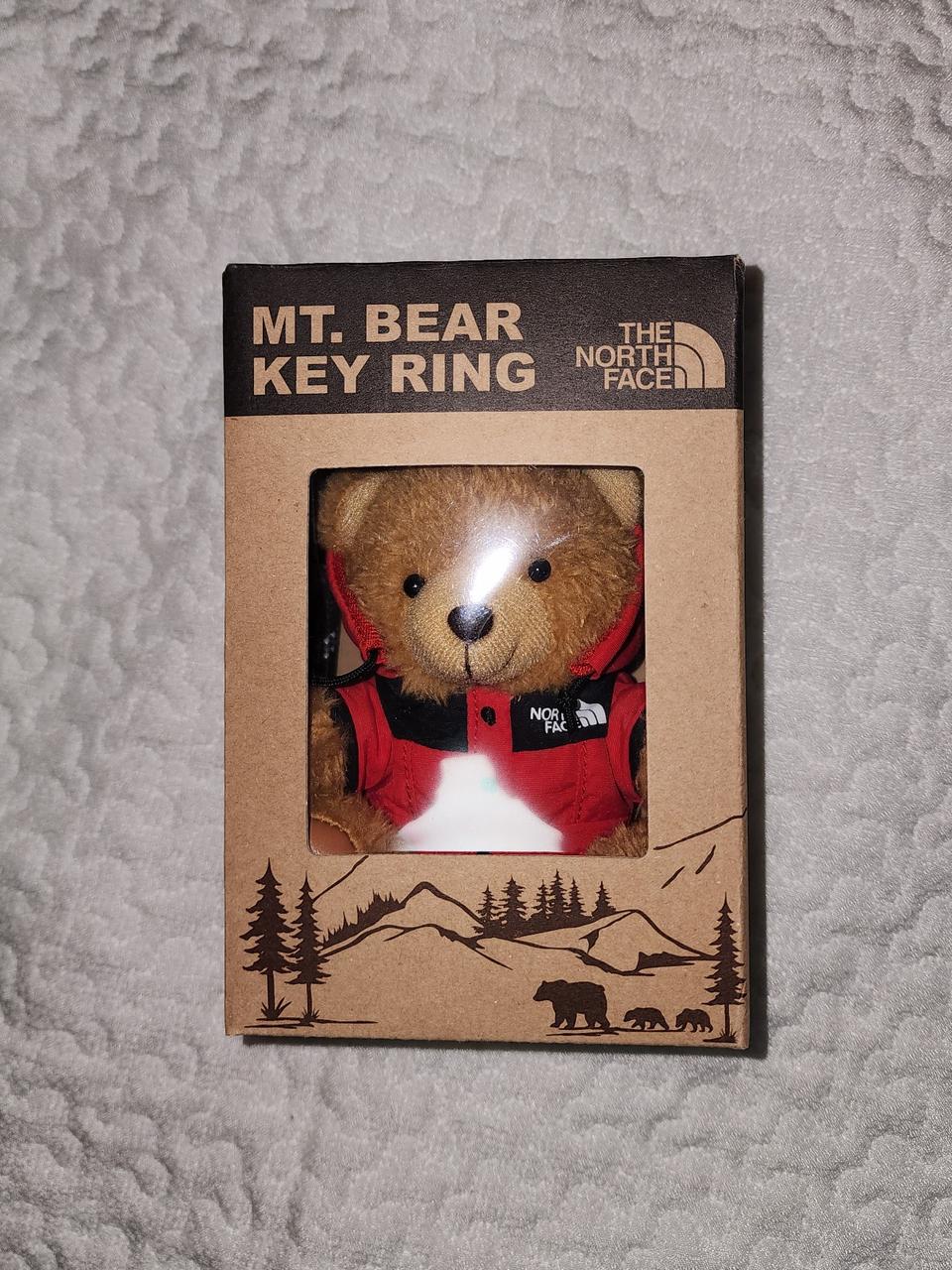 노스페이스 후드 곰돌이 키링