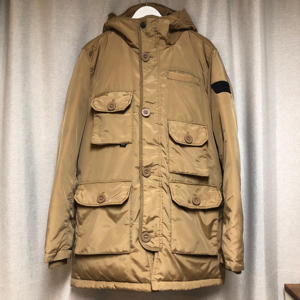 반스 덕 다운 후드 패딩 점퍼 (M)