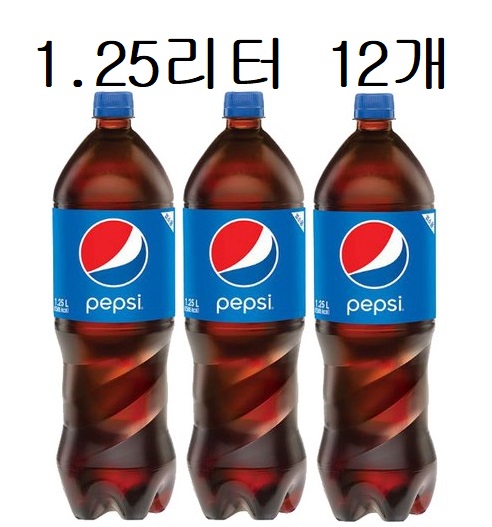 펩시 콜라 1.25L 12개 오리지날 펩시