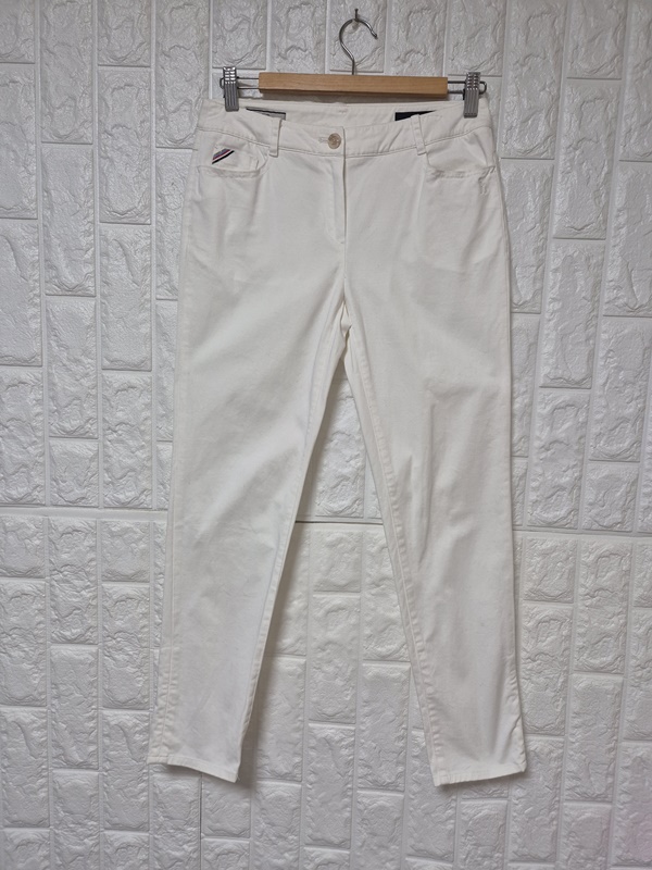 헤지스 정품 여자 춘추용 스판 여성 스키니면바지팬츠67