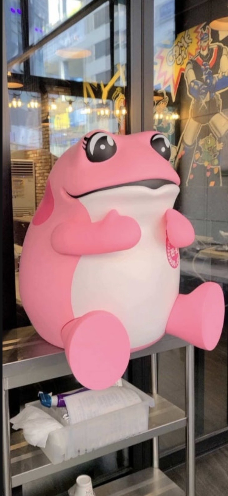 진로 한정판 대형피규어