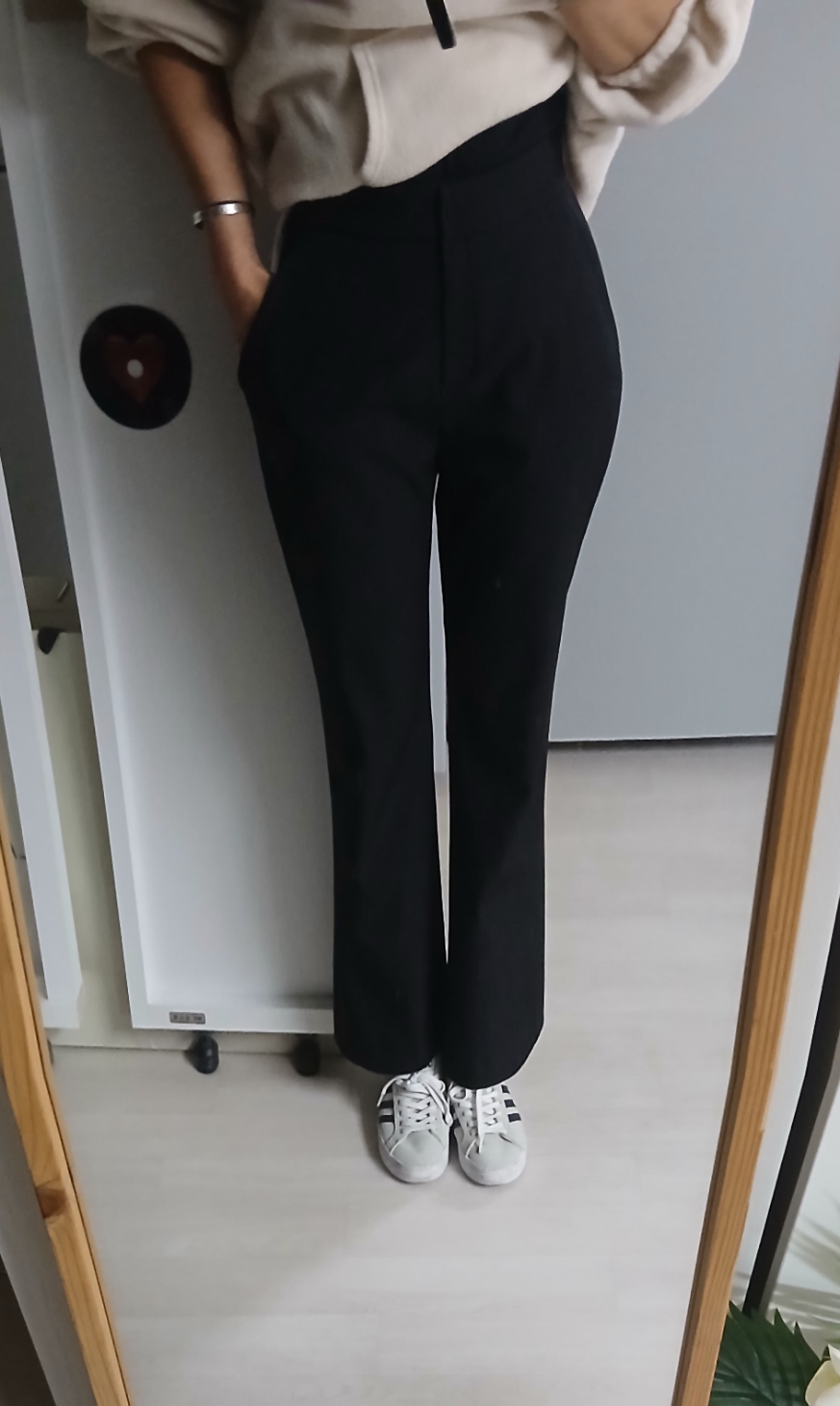 SI 기모부츠컷슬랙스