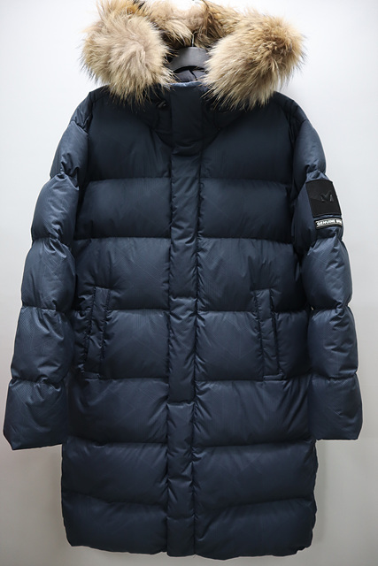 밀레 후드 구스다운 롱 점퍼 드라이완료 사이즈105