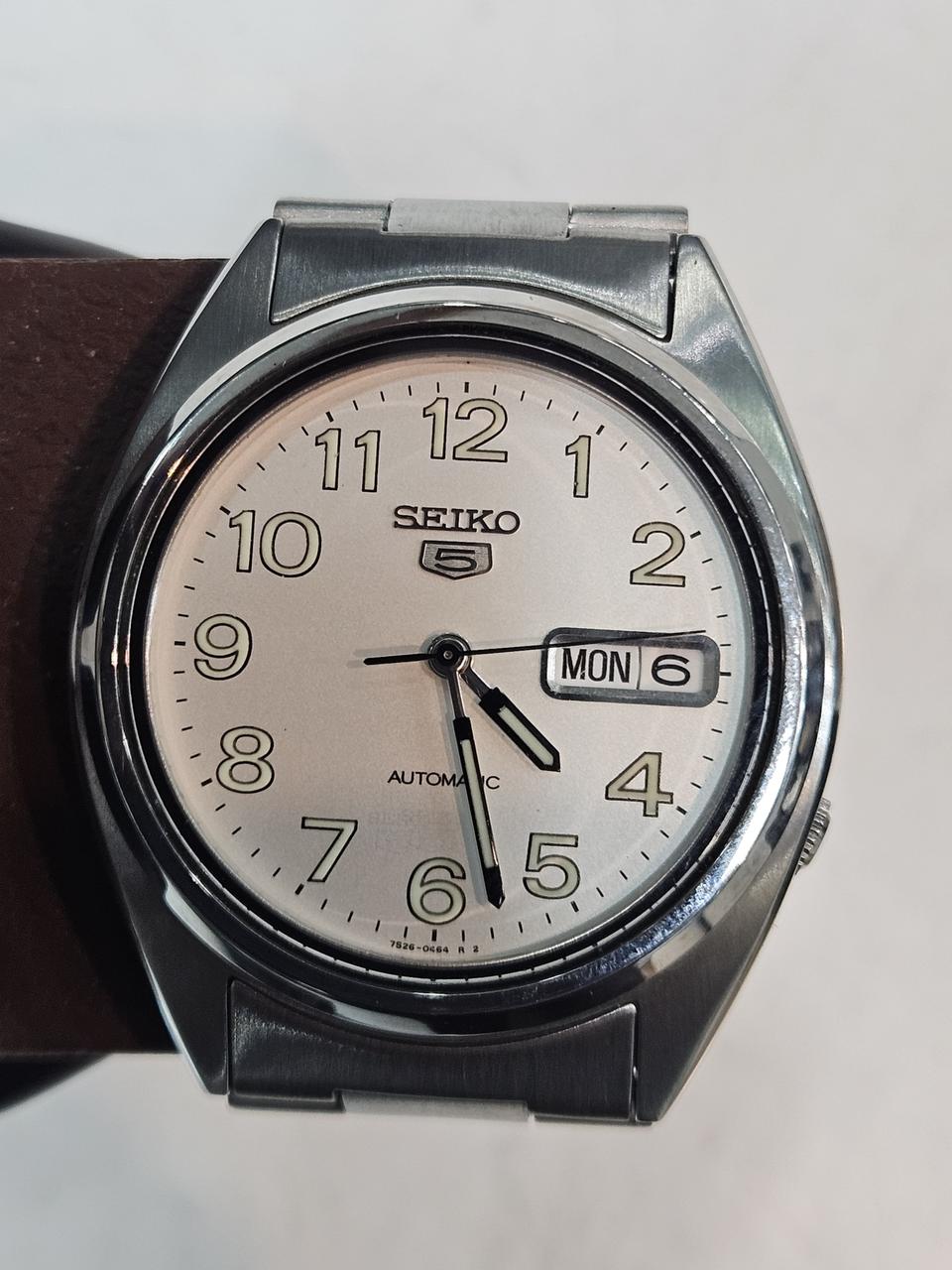 세이코5 오토매틱 남성용 기계식 시계