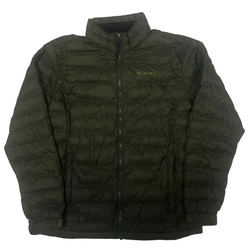 컬럼비아 카키경량패딩 95