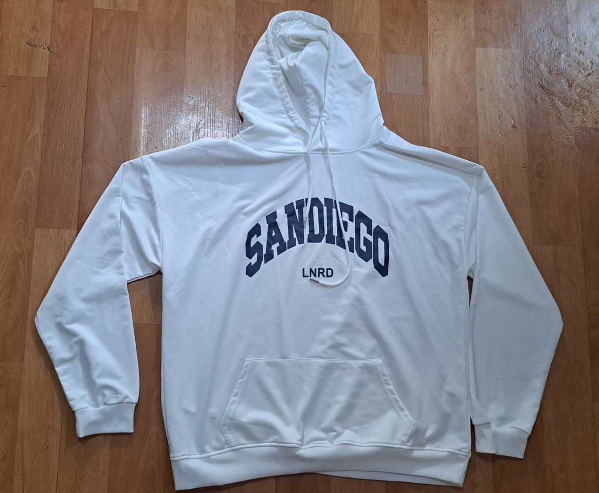 (무료배송)샌디에이고 화이트 후드티(XL)