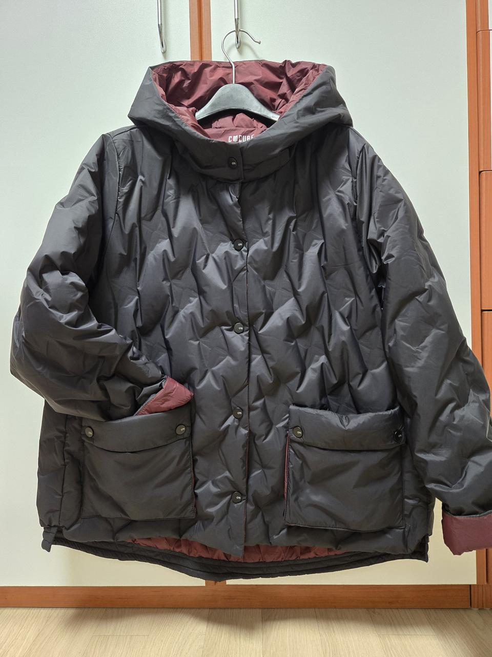 씨엠큐브 패딩점퍼(덕다운)