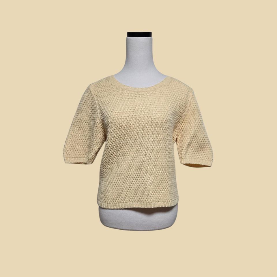 코스 코튼 니트 티셔츠